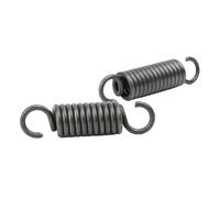 Resortes de extensión de doble gancho, Resorte de acero 0,7 x 4 1000 mm, diámetro del alambre, exterior, longitud, 1 pieza(0.7 x 4 x 1000 mm)
