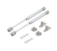 Resortes de Gas for caja almacenamiento, soportes elevación, bisagras Cierre Suave, muebles, puerta armario, 2 uds para Muebles(Silver 100N)
