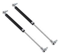 resortes de gas, Paquete de 2 negro mate capó portón maletero 60-150N(M6 Screw,80N)