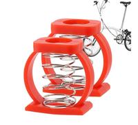 Resortes de hebilla C, abrazadera de bisagra de límite de bicicleta | 2 piezas de accesorios de resorte C resistentes - Accesorios de bicicleta ligeros y de alta calidad - Muelles con hebilla C