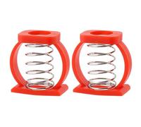 Resortes De Hebilla En C: Sujetadores Metálicos De Alta Resistencia, Resortes De Clip En Forma De C De 2 Piezas, Accesorio Para Bicicleta | Clips De Retención De Fácil Instalación De Acero Ino