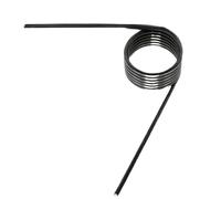 Resortes de retorno en forma de V, Resortes de torsión de acero en espiral en forma de V, 65 Mn, 60-180 grados, varios tamaños, paquete de 10(9MM*7.5MM*60)