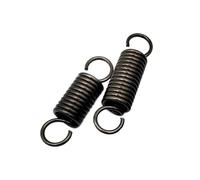 Resortes de tensión con ganchos, Resorte de tensión de 5 uds., resorte de doble gancho de acero, 0,7mm, WD 10mm, OD 25-150mm(0.7mmx10mmx55mm)