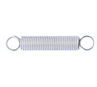 Resortes de tensión con ganchos, Resortes de extensión de acero inoxidable con ganchos, 10 Uds., 5mm-0,6mm, 15-75mm, accesorios for herramientas(15mm)