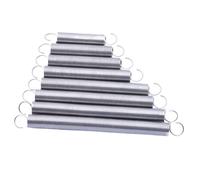 Resortes de tensión de acero inoxidable, diámetro de alambre de 0,3/0,4 mm, longitud de 10-300 mm for agricultura, industria y proyectos de ocio.(0.4x4x240mmx10pcs)