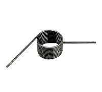 Resortes de torsión rectos, 5 resortes en forma de V, diámetro del alambre 1,2 mm, diámetro exterior 6-12 mm, ángulo de 9 pliegues 60/90/120/180 grados, resorte diestro, resorte de botón simple (10.5
