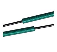 Resortes Gas Capó Muelle Neumático Amortiguadores Capó Delantero Modificar Puntales Gas Varilla Resorte Soportes Elevación Amortiguador Para VW Para Fox 1987-1993(Carbon Fiber Green)