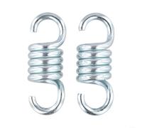 Resortes oscilantes de acero galvanizado 2PCS para sillas colgantes columpios hamacas y asientos al aire libre 650 kilogramos de capacidad de carga