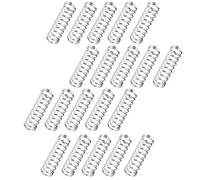 Resortes Resorte de compresión Resortes comprimidos de acero inoxidable 304 Diámetro alambre 0,6 mm Adecuado for el hogar, maquinaria e industria, 20 piezas,.6×5×20mm(0.6x5x12mm)