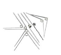 Resortes torsionales, Resortes de torsión en forma de V de acero inoxidable, alambre de 0,6 mm, 3-9 vueltas, 60-180 grados, 3-8 mm, 5 unidades(3 turns,5.5MM(5PCS)-0.6MM(120ANGLE))
