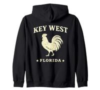 Resorts en Key West Rooster Souvenir en Cayos de Florida Sudadera con Capucha