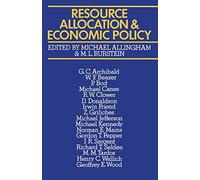 Resource Allocation and Economic Policy