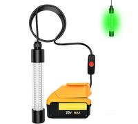 Resource Conservation - Luz subacuática para pesca (72 horas, poliestireno permanente, múltiples aplicaciones, bajo consumo de energía, luz marina)