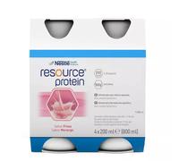 Resource Protein Solución Oral Fresa 200ml x4 Botella Emulsión Oral