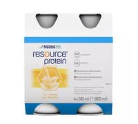 Resource Protein Solución Oral Vainilla 200ml x4 Botella de Emulsión Oral