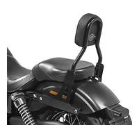 Respaldo ix Compatible para Harley Davidson Dyna Street Bob 09-17 Negro