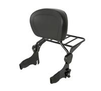 Respaldo Copiloto Moto Respaldo y portaequipajes desmontables para motocicleta para Touring Road King ssic para Electra Street Glide 1997-2008 2007