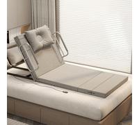 Respaldo de Cama elevable Extensible, Elevador eléctrico de Almohadas médicas, Respaldo Ajustable con elevación eléctrica, elevación de 2° a 70°, Capacidad de Carga de 150 kg(Gray,75cm)