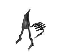 Respaldo de motocicleta Ajuste para Harley Road King Electra Glide Street FLHR Touring 1997-2008 respaldo desmontable Sissy Bar pasajero(26 Inch Chrome Set)