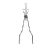 Respaldo de motocicleta Respaldo de barra Sissy para motocicleta, accesorios para pasajeros, aptos para Harley Dyna street Bob breakout LOW Rider(Chrome 600mm)