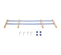 Respaldo de trineo de madera contrachapada | Azul | Soporte ergonómico para niños y adultos | Ideal para actividades de invierno y diversión en trineo | duradero y estable