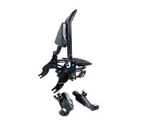 Respaldo del pasajero extraíble Compatible con Harley 2009 Up Road King Street Glide Ultra Electra Sissy Bar portaequipajes trasero respaldo de pasajero(For Touring Set 09-13)