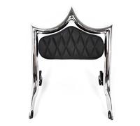 Respaldo Desmontable Negro para Motocicleta, Barra Sissy para Harley Touring Road King Street Glide 2009-2022