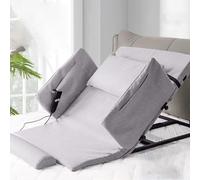 Respaldo eléctrico con reposacabezas extraíble y reposabrazos, soporte ergonómico ajustable para ancianos y mujeres embarazadas