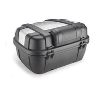 GIVI E133S TRK52 Trekker Respaldo del Copiloto Suave, Color Plata y Negro