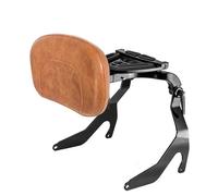 Respaldo Motocicleta Almohadilla De Respaldo Trasero Para Motocicleta Con Portaequipajes Para R18 Bagger 2022 2023 2024 2025 Del Pasajero Barra Sissy Rejilla