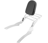 Respaldo Motocicleta Almohadilla De Respaldo Trasero Para Motocicleta Con Portaequipajes Para Yamaha V Star XVS400 Para Custom 1996-2017 Barra Sissy Rejilla