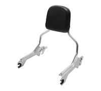 Respaldo Motocicleta Almohadillas De Respaldo Para Harley FXBR Y FXBRS 2018 2019 2020 2021 2022 2023 Almohadilla Para El Del Pasajero Trasero Barra Sissy Rejilla