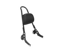 Respaldo Motocicleta para Sportster XL 883 1200 2004 2005 2006 2007-2023 Accesorios De Motocicleta Desmontable Trasero Pasajero Sissy Bar Respaldo Cojín Respaldo Moto(Black)