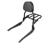 Respaldo Motocicleta Portaequipajes Con Respaldo Para Motocicleta Para Suzuki Boulevard C50 M50 2005-2011, Almohadilla De Trasero Y Soporte Carga Barra Sissy Rejilla