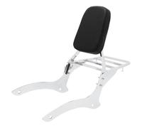 Respaldo Motocicleta Portaequipajes Para Motocicleta Sissy Bar Para Yamaha Dragstar 1100 Classic 2000-2011 Con Cojín De Respaldo Para Pasajeros Barra Sissy Rejilla
