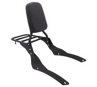 Respaldo Motocicleta Portaequipajes Para Motocicleta Sissy Bar Para Yamaha DragStar 400 Classic 1998-2022 Con Almohadilla Trasera Y Barra Sissy Rejilla