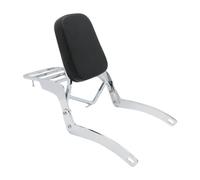 Respaldo Motocicleta Respaldo Para Motocicleta Sissy Bar Para Yamaha Para Virago XV125 XV 125 1989-2019 Almohadilla Para Portaequipajes De Pasajeros Barra Sissy Rejilla