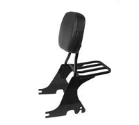 Respaldo Negro para Motocicleta con portaequipajes Compatible con Sportster Superlow XL883 1200 48 Seventy Two 2004 2019