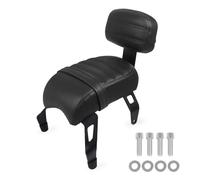 respaldo para asiento trasero del pasajero Compatible con Indian Scout Bobber Sixty Twenty ABS 2018-2023, respaldo del asiento del pasajero con almohadilla de cojín.(Black)