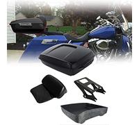 Respaldo para Harley Tour Pak Touring Road King Electra Street Glide 2014-2020 10,7 Motocicleta Pack Maletero Montaje Rack Equipaje