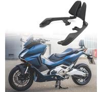 Respaldo para Motocicleta Sissy Bar Almohadilla del Respaldo del Asiento del Pasajero para X-ADV 750 Forza 750 NC 750 2021 2022 2023 2024 2025 PSLER Cojín de Respaldo Libremente Extraíble