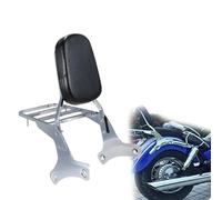 Respaldo para Pasajero de Motocicleta Sissy Bar, portaequipajes Compatible con para Shadow Ace VT400 VT750 VT 400 VT 750 C2 RC44 1997-2003