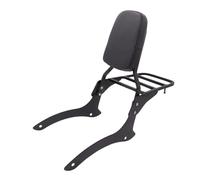 Respaldo Para Pasajero Y Portaequipajes Para Motocicleta Para Yamaha Para V-Star Para Drag Star DS1100 XVS1100 Custom 2000-2011(Black)