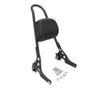 Respaldo pasajero extraíble Ajuste para Harley Sportster Forty Eight 2004-2023, respaldo trasero negro pasajero, almohadilla de barra Sissy motocicleta Trasero Desmontable