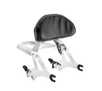 Respaldo pasajero extraíble Apto para Victory Cross Roads Country 2010-2016 negro motocicleta pasajero Sissy Bar respaldo portaequipajes Trasero Desmontable(Black)