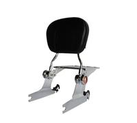 Respaldo Pasajero Motocicleta Aplicación: Asiento delantero de motocicleta, cojín conductor, portaequipajes, respaldos para para Softail 2000-2005