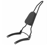Respaldo Trasero Almohadilla Para El Respaldo Trasero De La Motocicleta Para Yamaha Para Virago XV250 XV 250 1988-2007 Con Almohadillas Cojín Motocicleta Barra Sissy(Negro)