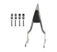 Respaldo Trasero Motocicleta Respaldo de pasajero desmontable 22" para motocicleta con kits acoplamiento para Sport Glide para Low Rider ST alforja