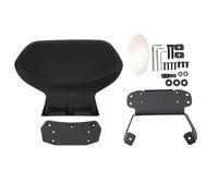 Respaldo Trasero para Motocicleta, Apoyo Lumbar con Espuma de Alta Densidad, Color Negro para Haojue UHR150 - Comodidad Mejorada, Diseño Estético y Seguridad para Pasajeros