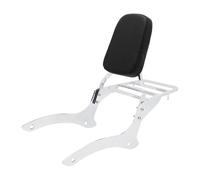 Respaldo Trasero Para Pasajero Y Portaequipajes Para Motocicleta Para Yamaha Para Dragstar XVS1100 Para V-Star DS1100 Classic 2000-2011(Chrome)